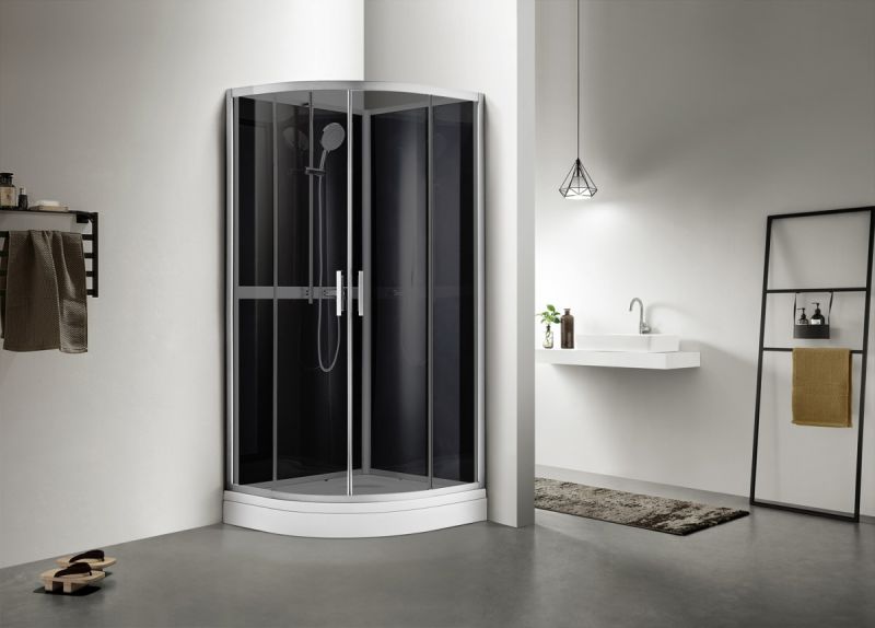 Душевая кабина AZARIO DENVER AZ-N10812 900 GREY 90х90х200 Душевая кабина AZARIO DENVER AZ-N10812 900 GREY 90х90х200