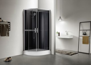 Душевая кабина AZARIO DENVER AZ-N10812 900 GREY 90х90х200 Душевая кабина AZARIO DENVER AZ-N10812 900 GREY 90х90х200