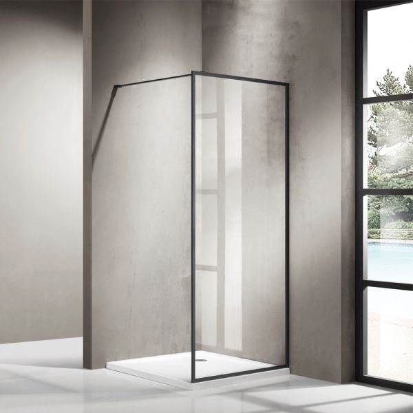 Душевая перегородка Azario RICHMOND Walk-in AZ-NAG 6310 900 Black
