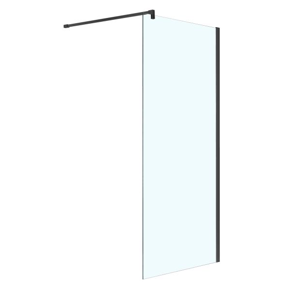 Душевая перегородка Azario CHICAGO AZ-NAR6310 1000 Black Walk-in 1000x1950