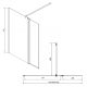 Душевая перегородка Azario CHICAGO AZ-NAR6321 800 Душевая перегородка Azario CHICAGO AZ-NAR6321 800