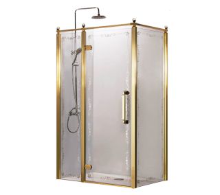 Душевое ограждение Azario ONTARIO AZ-NBB1231-L 900 GOLD Душевое ограждение Azario ONTARIO AZ-NBB1231-L 900 GOLD