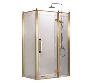 Душевое ограждение Azario ONTARIO AZ-NBB1231-R 900 GOLD Душевое ограждение Azario ONTARIO AZ-NBB1231-R 900 GOLD