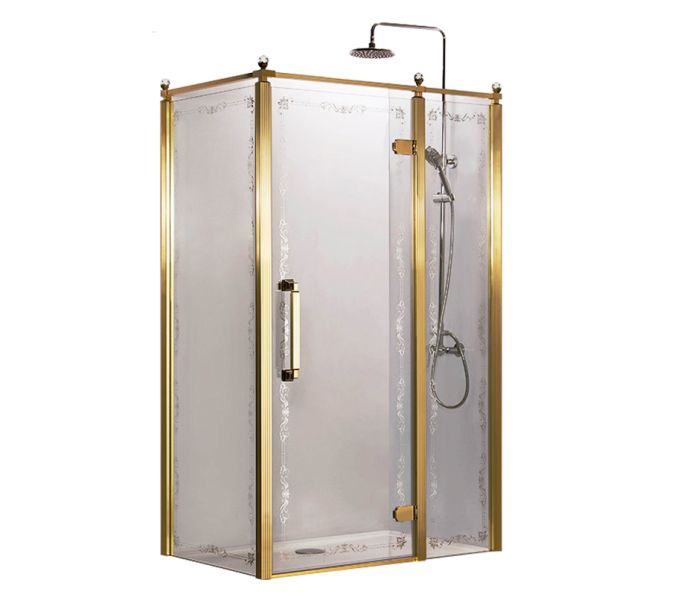 Душевое ограждение Azario ONTARIO AZ-NBB1231-R 900 GOLD Душевое ограждение Azario ONTARIO AZ-NBB1231-R 900 GOLD