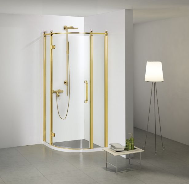 Душевое ограждение Azario ONTARIO AZ-NBB2231-L 900 GOLD Душевое ограждение Azario ONTARIO AZ-NBB2231-L 900 GOLD