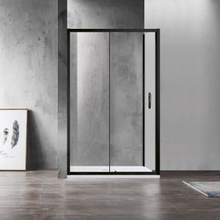 Душевое ограждение AZARIO MILTON AZ-ND1131-L 1200 BLACK 120x80 см Душевое ограждение AZARIO MILTON AZ-ND1131-L 1200 BLACK 120x80 см