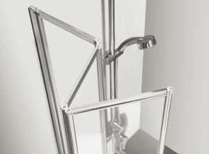 Шторка для ванны AZARIO PRESTON AZ-NFC6433 900