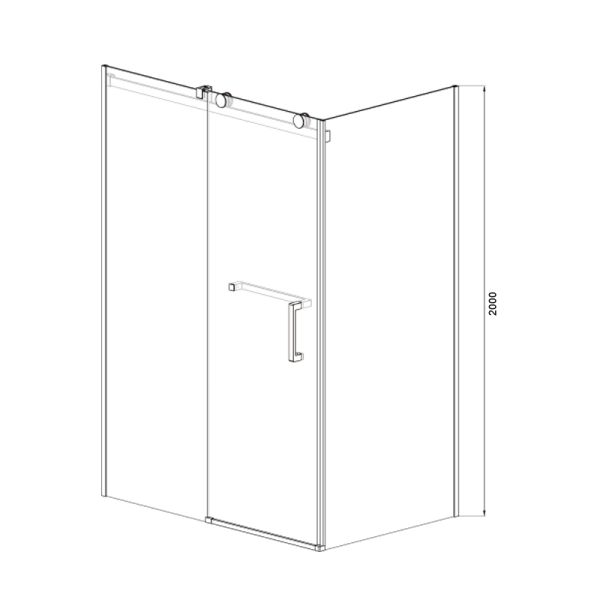 Душевое ограждение Azario VANCOUVER AZ-NKF1131 L 800 800х1200х2000 Душевое ограждение Azario VANCOUVER AZ-NKF1131 L 800 800х1200х2000