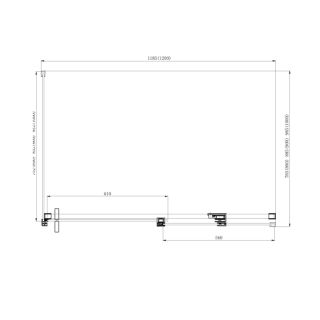 Душевое ограждение Azario VANCOUVER AZ-NKF1131 R 800 Душевое ограждение Azario VANCOUVER AZ-NKF1131 R 800