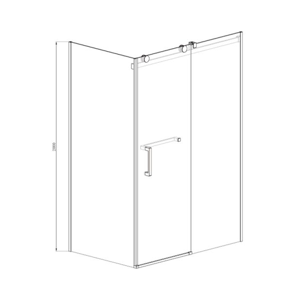 Душевое ограждение Azario VANCOUVER AZ-NKF1131-R 900 900х1200х2000 Душевое ограждение Azario VANCOUVER AZ-NKF1131-R 900 900х1200х2000