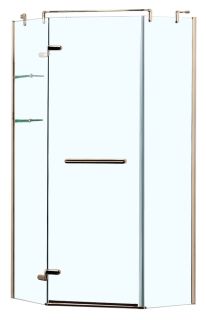 Душевое ограждение Azario MONTREAL AZ-NWG3231 900 L GOLD Душевое ограждение Azario MONTREAL AZ-NWG3231 900 L GOLD