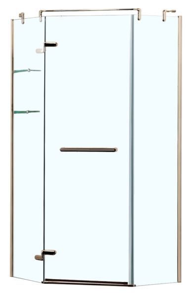 Душевое ограждение Azario MONTREAL AZ-NWG3231 900 L GOLD Душевое ограждение Azario MONTREAL AZ-NWG3231 900 L GOLD