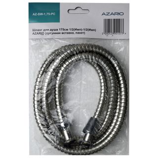 Шланг для душа AZARIO KAPRIS AZ-SW-1,75-PC 1,75 м. металлическая оплетка Шланг для душа AZARIO KAPRIS AZ-SW-1,75-PC 1,75 м. металлическая оплетка