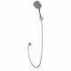 Смеситель для душа Azario VISE AZ-VSA248330C+82KC с верхним и ручным душем