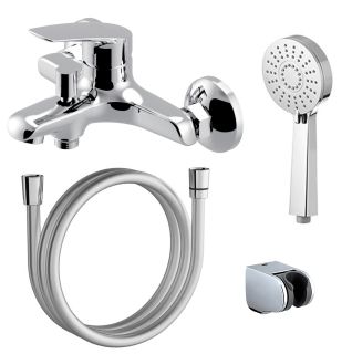 Смеситель для ванны AZARIO TAVIRA AZ-WKE238040C с ручным душем Смеситель для ванны AZARIO TAVIRA AZ-WKE238040C с ручным душем