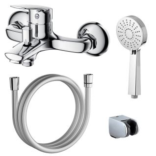 Смеситель для ванны AZARIO EVORA AZ-WKE238043C  с ручным душем Смеситель для ванны AZARIO EVORA AZ-WKE238043C  с ручным душем