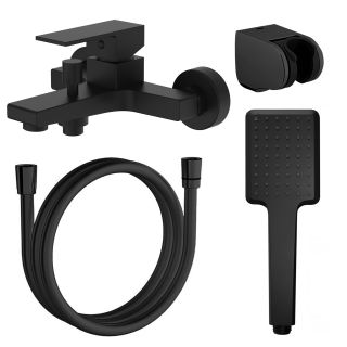 Смеситель для ванны и душа Azario EDDIE AZ-WQY238207PA  с ручным душем Смеситель для ванны и душа Azario EDDIE AZ-WQY238207PA  с ручным душем