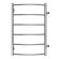 Полотенцесушитель водяной AZARIO VERONA AZ04558 500/800 6 секций, боковое подключение, 1, хром