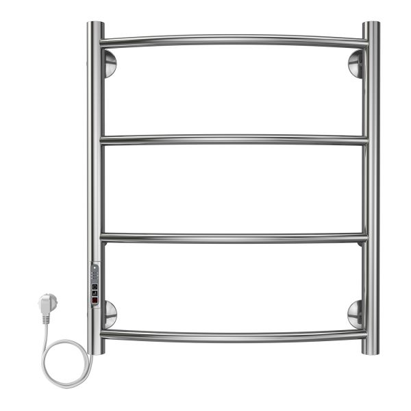 Полотенцесушитель электрический AZARIO VERONA AZ04756 500/600 4 секции, тен слева, хром Полотенцесушитель электрический AZARIO VERONA AZ04756 500/600 4 секции, тен слева, хром