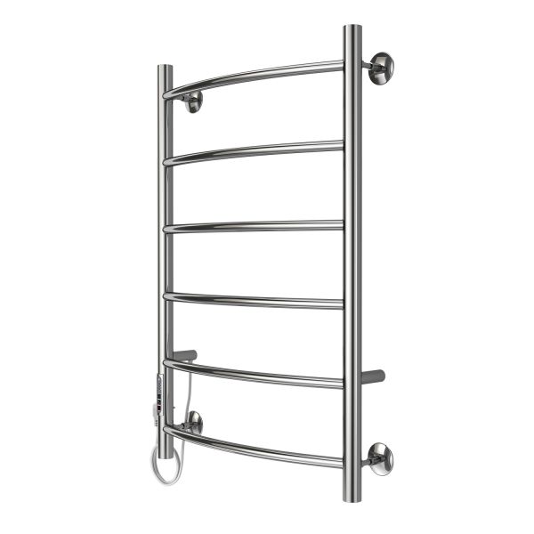 Полотенцесушитель электрический AZARIO VERONA AZ04758 500/800 6 секций, диммер слева, хром Полотенцесушитель электрический AZARIO VERONA AZ04758 500/800 6 секций, диммер слева, хром