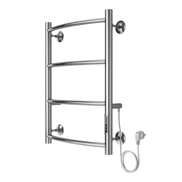 Полотенцесушитель электрический AZARIO VERONA AZ04846 400/600 4 секции, тен справа, хром Полотенцесушитель электрический AZARIO VERONA AZ04846 400/600 4 секции, тен справа, хром