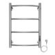 Полотенцесушитель электрический AZARIO VERONA AZ04846 400/600 4 секции, тен справа, хром Полотенцесушитель электрический AZARIO VERONA AZ04846 400/600 4 секции, тен справа, хром