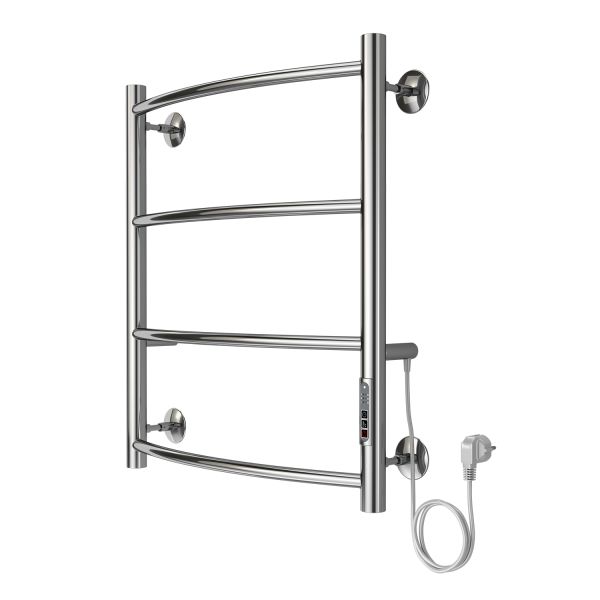 Полотенцесушитель электрический AZARIO VERONA AZ04856 500/600 4 секции, тен слева, хром Полотенцесушитель электрический AZARIO VERONA AZ04856 500/600 4 секции, тен слева, хром