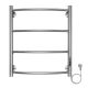 Полотенцесушитель электрический AZARIO VERONA AZ04856 500/600 4 секции, тен слева, хром Полотенцесушитель электрический AZARIO VERONA AZ04856 500/600 4 секции, тен слева, хром