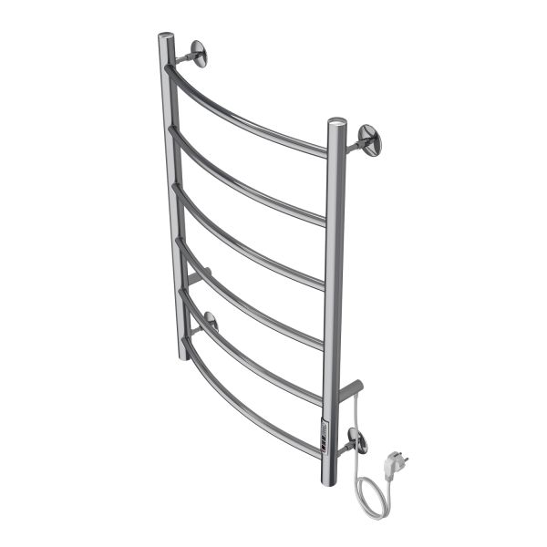 Полотенцесушитель электрический AZARIO VERONA AZ04858 500/800 6 секций, диммер справа, хром Полотенцесушитель электрический AZARIO VERONA AZ04858 500/800 6 секций, диммер справа, хром