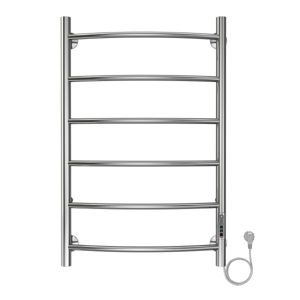 Полотенцесушитель электрический AZARIO VERONA AZ04858 500/800 6 секций, диммер справа, хром Полотенцесушитель электрический AZARIO VERONA AZ04858 500/800 6 секций, диммер справа, хром