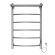 Полотенцесушитель электрический AZARIO VERONA AZ04858P 500/800 5 секций, с полкой, диммер справа, хром