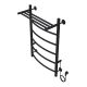 Полотенцесушитель электрический AZARIO VERONA AZ04858PB 500/800 5 секций, с полкой, тен справа, черный Полотенцесушитель электрический AZARIO VERONA AZ04858PB 500/800 5 секций, с полкой, тен справа, черный