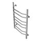 Полотенцесушитель водяной AZARIO RAVENNA AZ07558 500/800 7 секций, боковое подключение, 1, хром Полотенцесушитель водяной AZARIO RAVENNA AZ07558 500/800 7 секций, боковое подключение, 1, хром
