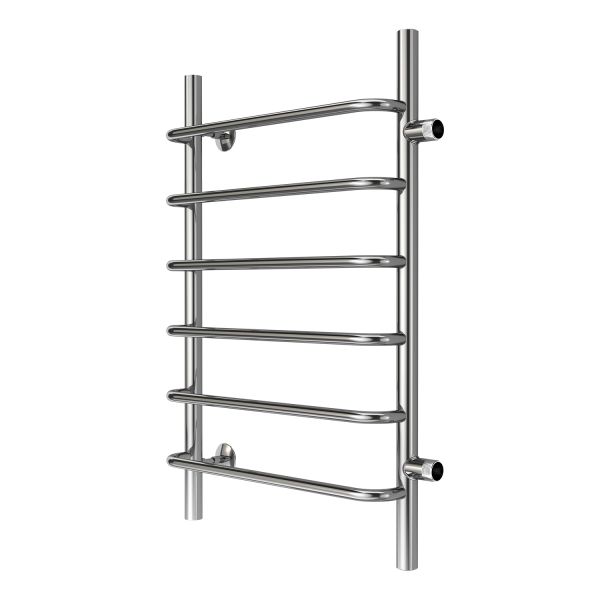 Полотенцесушитель водяной AZARIO MODENA AZ08558 500/800 6 секций, боковое подключение, 1, хром Полотенцесушитель водяной AZARIO MODENA AZ08558 500/800 6 секций, боковое подключение, 1, хром