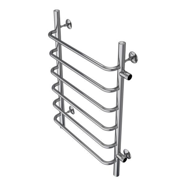 Полотенцесушитель водяной AZARIO MODENA AZ08558 500/800 6 секций, боковое подключение, 1, хром Полотенцесушитель водяной AZARIO MODENA AZ08558 500/800 6 секций, боковое подключение, 1, хром