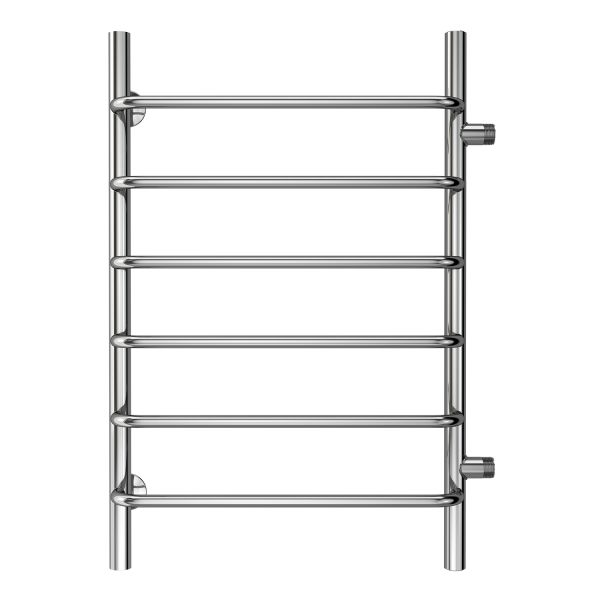 Полотенцесушитель водяной AZARIO MODENA AZ08558 500/800 6 секций, боковое подключение, 1, хром Полотенцесушитель водяной AZARIO MODENA AZ08558 500/800 6 секций, боковое подключение, 1, хром