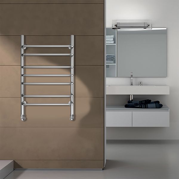 Полотенцесушитель водяной AZARIO FERRARA AZ09158 500/800 7 секций, нижнее/диагональное подключение, 1/2, хром Полотенцесушитель водяной AZARIO FERRARA AZ09158 500/800 7 секций, нижнее/диагональное подключение, 1/2, хром