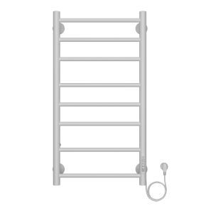 Полотенцесушитель электрический AZARIO PARMA AZ10848W 400/800 8 секций, тен справа, белый