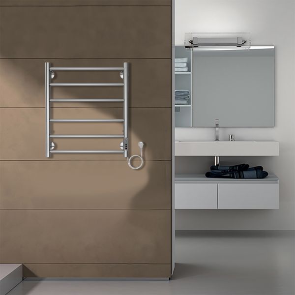 Полотенцесушитель электрический AZARIO PARMA AZ10856  500/600 6 секций, тен справа, хром Полотенцесушитель электрический AZARIO PARMA AZ10856  500/600 6 секций, тен справа, хром