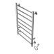 Полотенцесушитель электрический AZARIO PARMA AZ10858 500/800 8 секций, диммер справа, хром Полотенцесушитель электрический AZARIO PARMA AZ10858 500/800 8 секций, диммер справа, хром