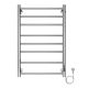 Полотенцесушитель электрический AZARIO PARMA AZ10858 500/800 8 секций, диммер справа, хром Полотенцесушитель электрический AZARIO PARMA AZ10858 500/800 8 секций, диммер справа, хром
