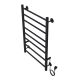 Полотенцесушитель электрический AZARIO PARMA AZ10858B 500/800 8 секций, тен справа, черный Полотенцесушитель электрический AZARIO PARMA AZ10858B 500/800 8 секций, тен справа, черный