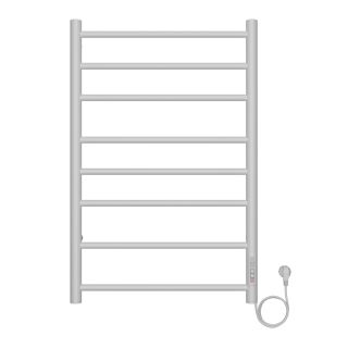 Полотенцесушитель электрический AZARIO PARMA 500/800 8 секций, диммер справа, белый AZ10858W Полотенцесушитель электрический AZARIO PARMA 500/800 8 секций, диммер справа, белый AZ10858W