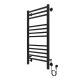 Полотенцесушитель электрический AZARIO ANCONA AZ71850B 500/1000 квадрат, 12 секций, диммер справа, черный Полотенцесушитель электрический AZARIO ANCONA AZ71850B 500/1000 квадрат, 12 секций, диммер справа, черный