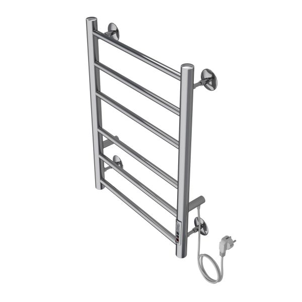 Полотенцесушитель электрический AZARIO MILAN AZ90846 400/600 6 секций, диммер справа, хром Полотенцесушитель электрический AZARIO MILAN AZ90846 400/600 6 секций, диммер справа, хром