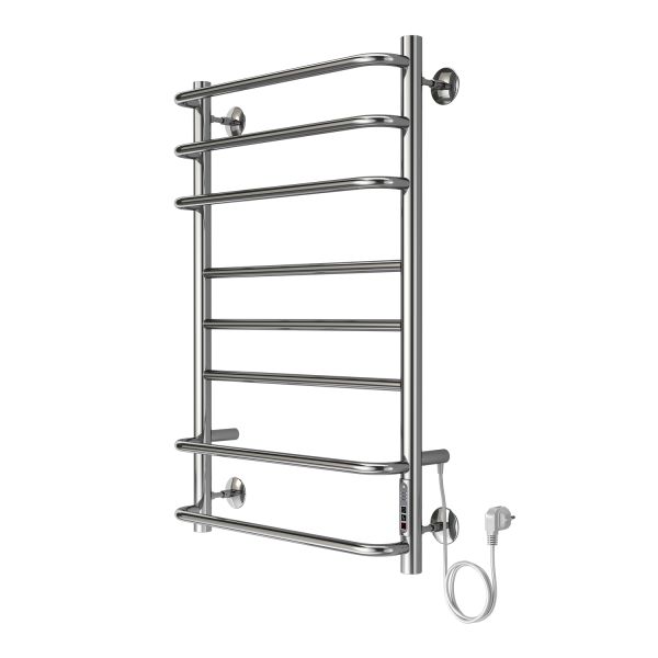 Полотенцесушитель электрический AZARIO MILAN AZ90858 500/800 8 секций, тен справа, хром Полотенцесушитель электрический AZARIO MILAN AZ90858 500/800 8 секций, тен справа, хром