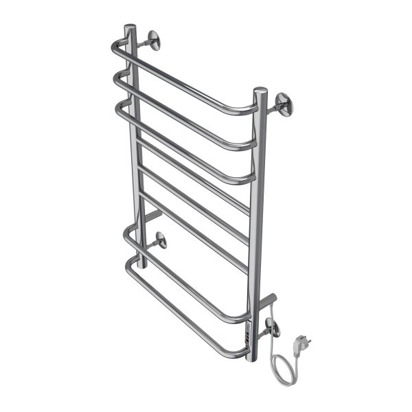 Полотенцесушитель электрический AZARIO MILAN AZ90858 500/800 8 секций, тен справа, хром Полотенцесушитель электрический AZARIO MILAN AZ90858 500/800 8 секций, тен справа, хром