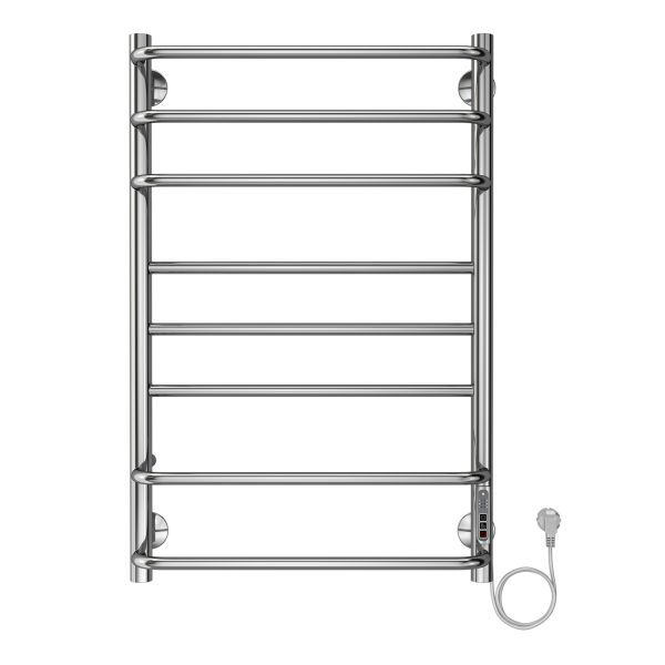 Полотенцесушитель электрический AZARIO MILAN AZ90858 500/800 8 секций, тен справа, хром Полотенцесушитель электрический AZARIO MILAN AZ90858 500/800 8 секций, тен справа, хром