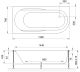 Гидромассажная ванна Royal Bath Azur De Luxe 160x80см левая белый RB614202DL-L Гидромассажная ванна Royal Bath Azur De Luxe 160x80см левая белый RB614202DL-L