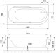 Гидромассажная ванна Royal Bath Azur De Luxe 170x80см левая белый RB614203DL-L
